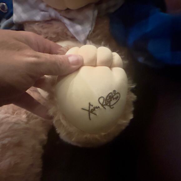 Signed '84 Furskins Bear Xavier Roberts Farmer Outfit Cabbage Patch Creator READ - Picture 10 of 16